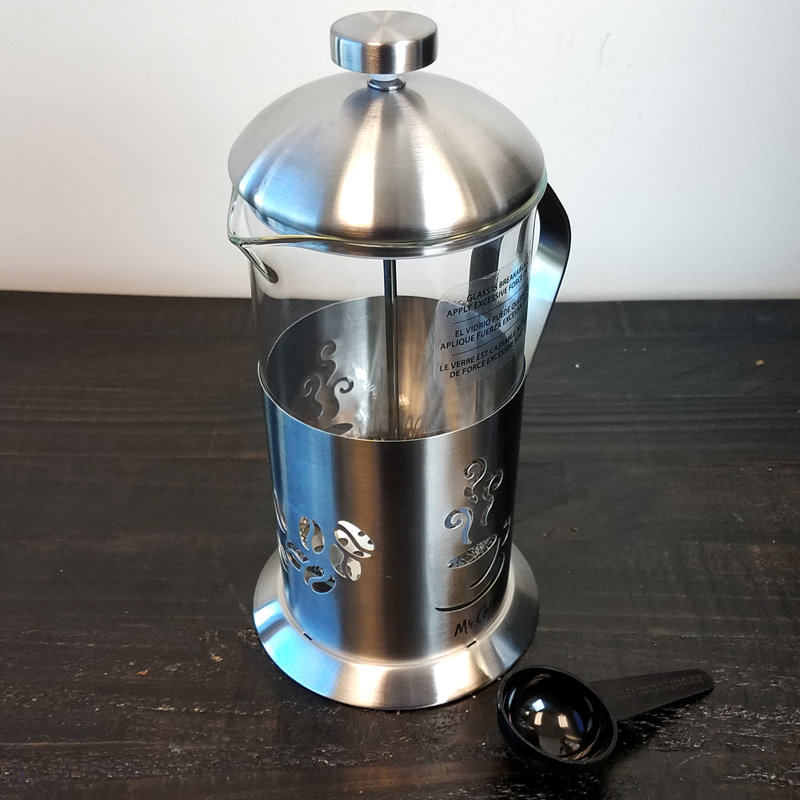 Gibson 4-Cup Mr Coffee Gourmet Brew French Press Coffee Maker with